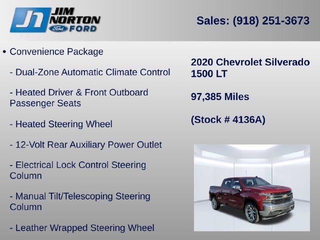 2020 Chevrolet Silverado 1500 LT