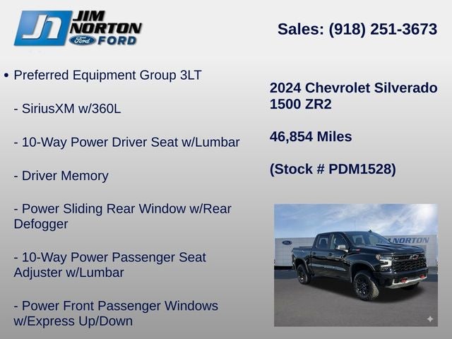 2024 Chevrolet Silverado 1500 ZR2