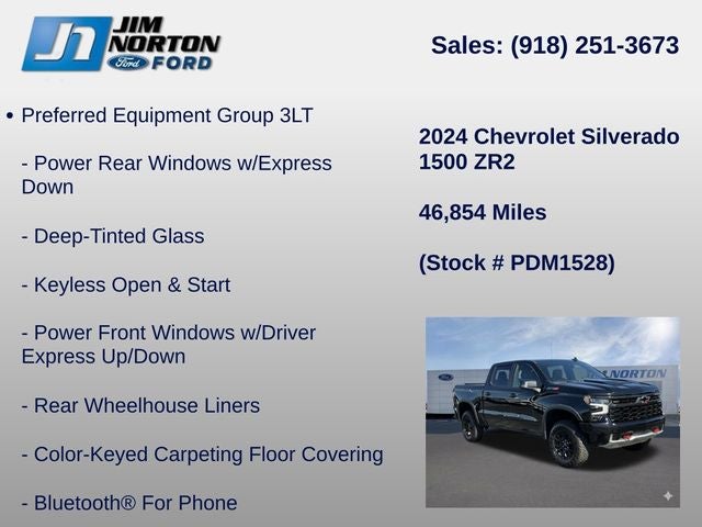 2024 Chevrolet Silverado 1500 ZR2
