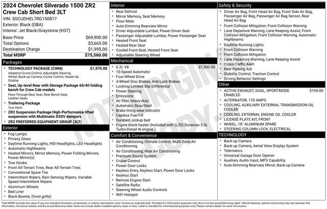 2024 Chevrolet Silverado 1500 ZR2