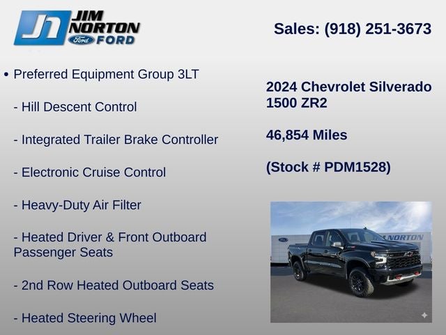 2024 Chevrolet Silverado 1500 ZR2