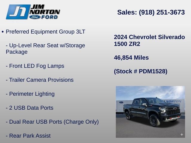 2024 Chevrolet Silverado 1500 ZR2