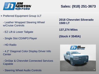 2018 Chevrolet Silverado 1500 LT LT1