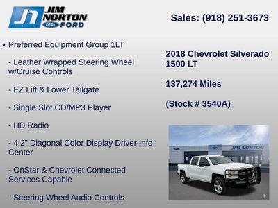 2018 Chevrolet Silverado 1500 LT LT1