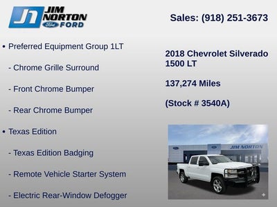2018 Chevrolet Silverado 1500 LT LT1