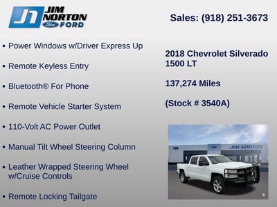 2018 Chevrolet Silverado 1500 LT LT1