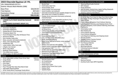 2023 Chevrolet Equinox LS