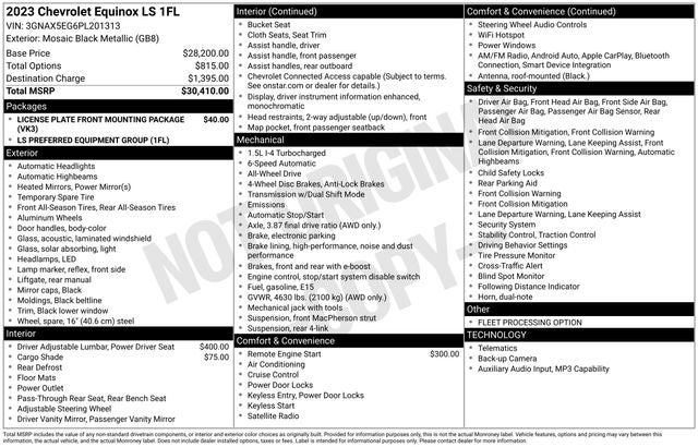 2023 Chevrolet Equinox LS