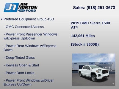 2019 GMC Sierra 1500 AT4
