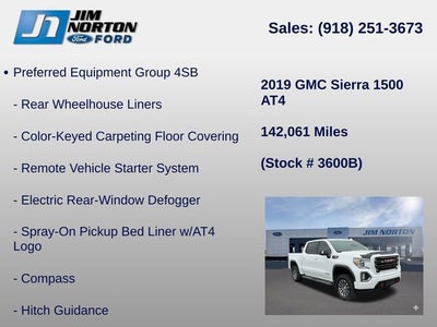 2019 GMC Sierra 1500 AT4