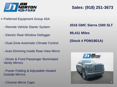 2016 GMC Sierra 1500 SLT