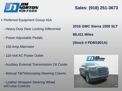 2016 GMC Sierra 1500 SLT