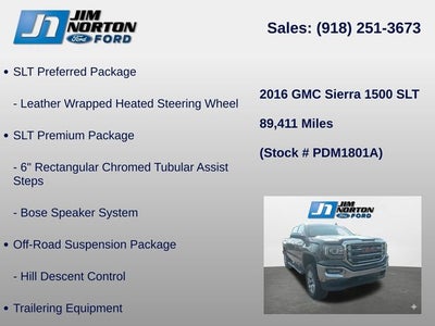 2016 GMC Sierra 1500 SLT