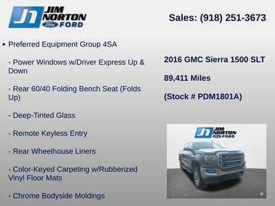 2016 GMC Sierra 1500 SLT