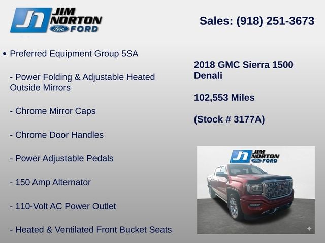 2018 GMC Sierra 1500 Denali