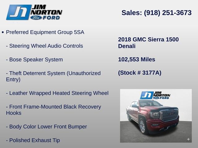 2018 GMC Sierra 1500 Denali