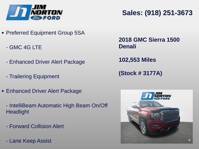2018 GMC Sierra 1500 Denali