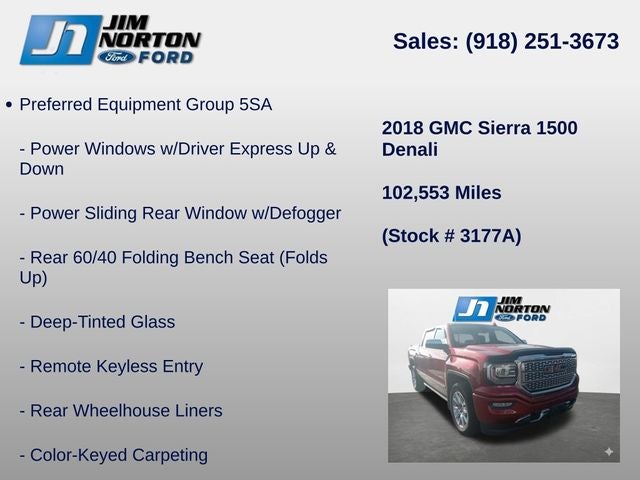 2018 GMC Sierra 1500 Denali