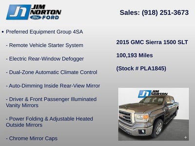 2015 GMC Sierra 1500 SLT