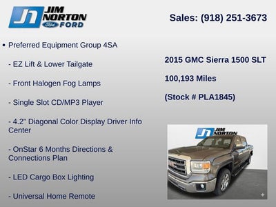 2015 GMC Sierra 1500 SLT