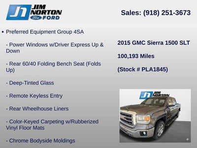 2015 GMC Sierra 1500 SLT
