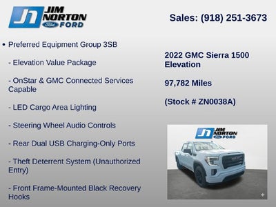 2022 GMC Sierra 1500 Limited Elevation
