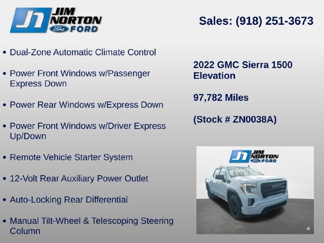 2022 GMC Sierra 1500 Limited Elevation