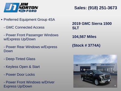 2019 GMC Sierra 1500 SLT