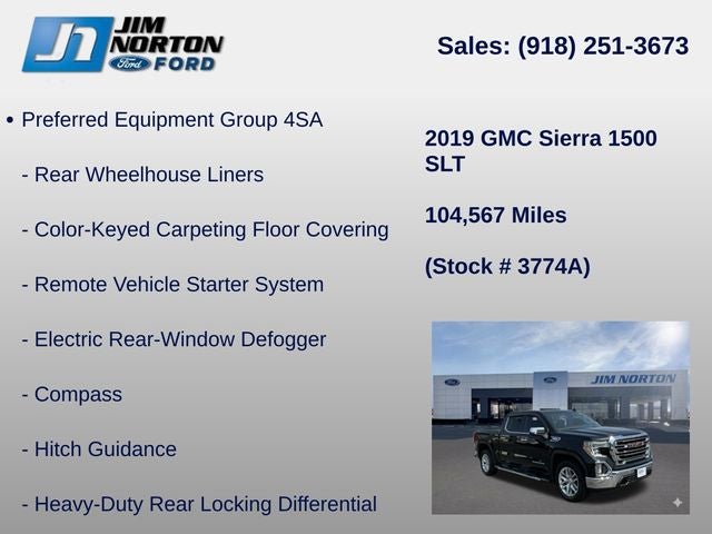 2019 GMC Sierra 1500 SLT