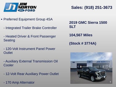 2019 GMC Sierra 1500 SLT