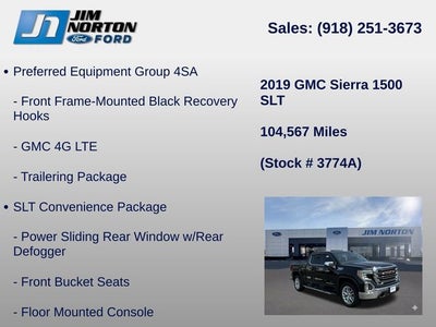 2019 GMC Sierra 1500 SLT