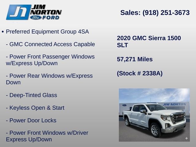 2020 GMC Sierra 1500 SLT