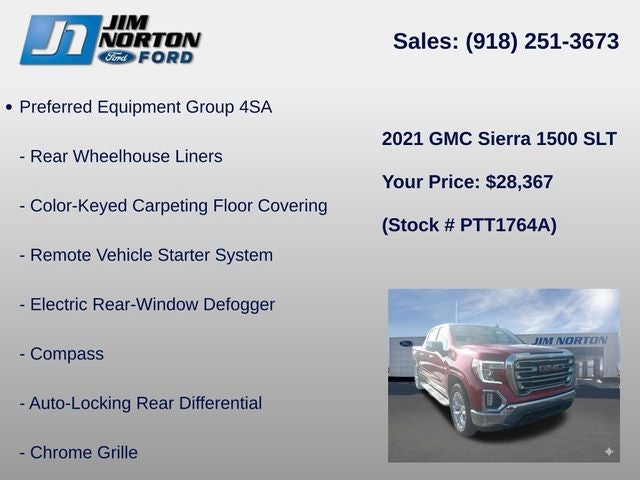 2021 GMC Sierra 1500 SLT