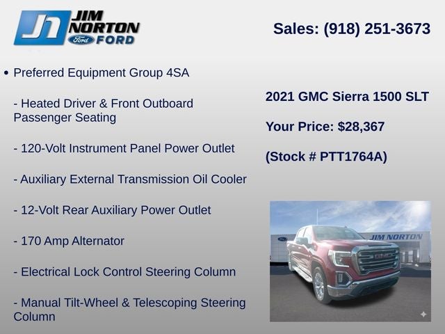 2021 GMC Sierra 1500 SLT