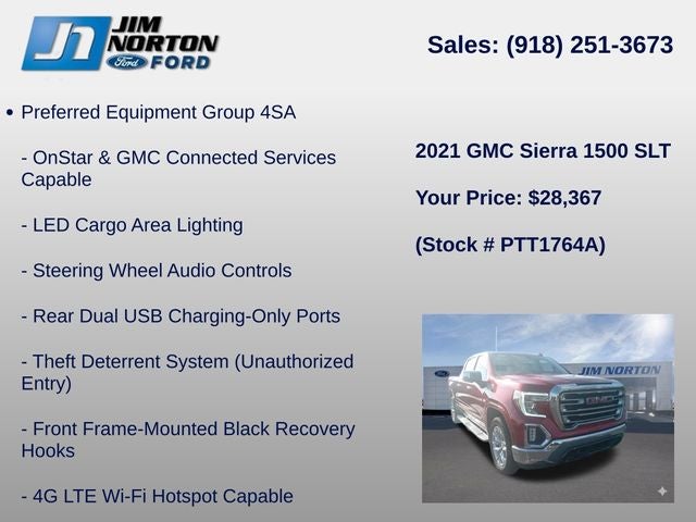 2021 GMC Sierra 1500 SLT