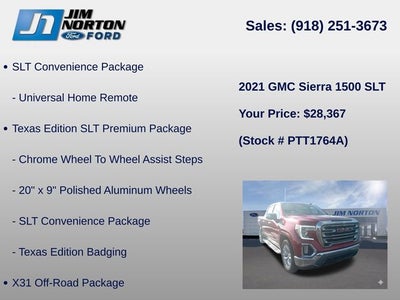 2021 GMC Sierra 1500 SLT