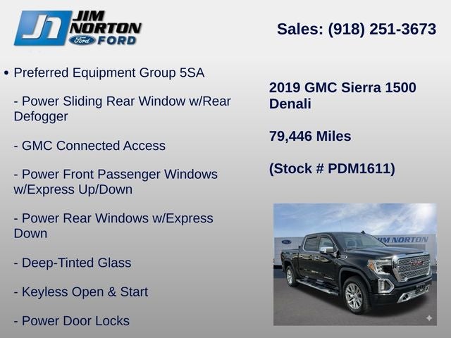 2019 GMC Sierra 1500 Denali