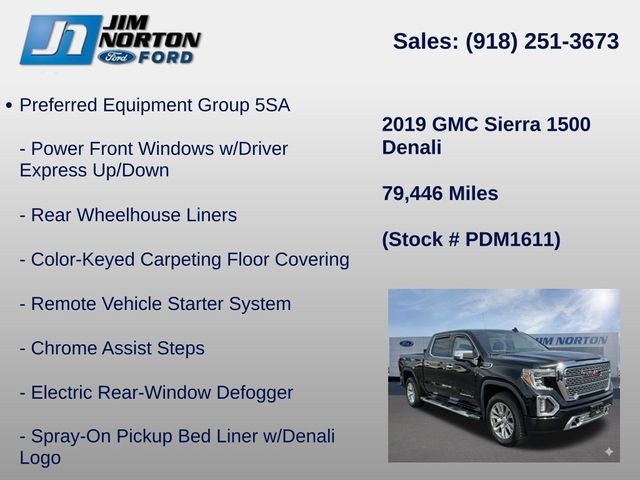 2019 GMC Sierra 1500 Denali