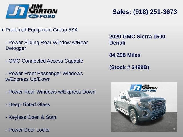 2020 GMC Sierra 1500 Denali