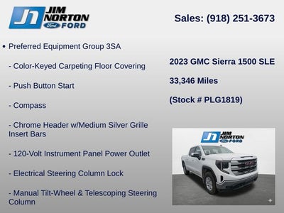 2023 GMC Sierra 1500 SLE