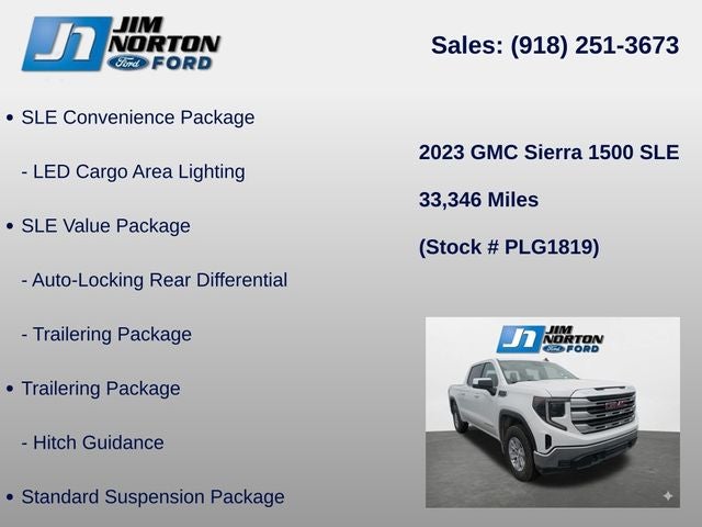 2023 GMC Sierra 1500 SLE