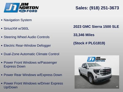 2023 GMC Sierra 1500 SLE