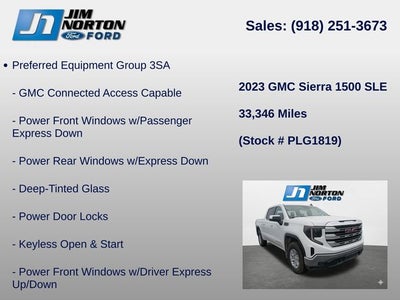 2023 GMC Sierra 1500 SLE