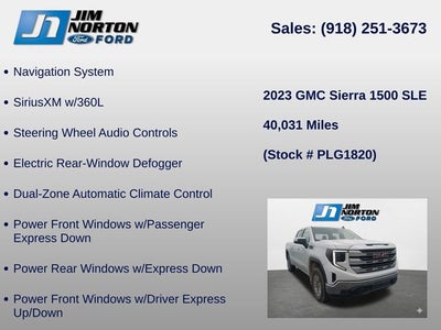 2023 GMC Sierra 1500 SLE