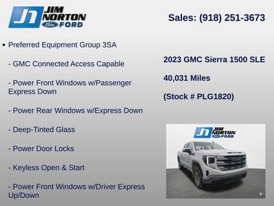 2023 GMC Sierra 1500 SLE