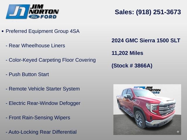 2024 GMC Sierra 1500 SLT