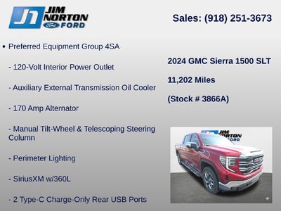 2024 GMC Sierra 1500 SLT