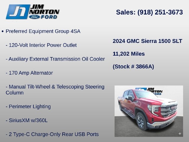 2024 GMC Sierra 1500 SLT