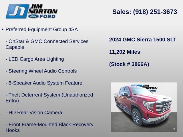 2024 GMC Sierra 1500 SLT