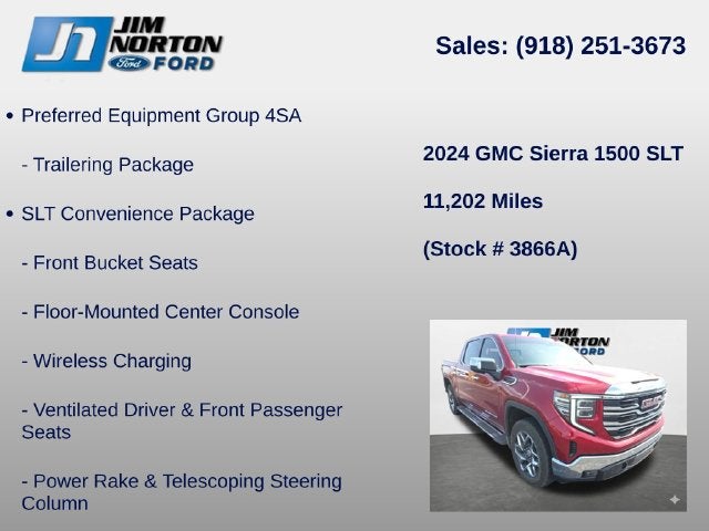 2024 GMC Sierra 1500 SLT